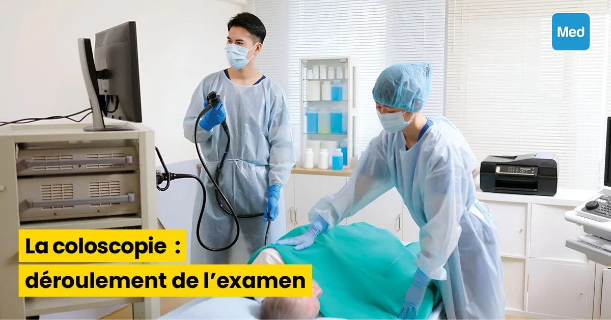 La coloscopie : déroulement de l'examen